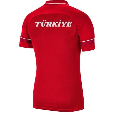 Nike Acd21 Erkek Milli Takım Baskılı Polo Tişört CW6104 Kırmızı