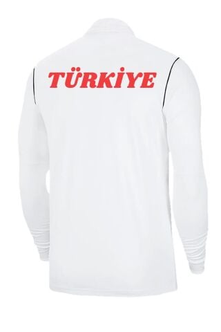 Nike Park20 Milli Takım Baskılı Eşofman Üst BV6885-100 - Beyaz