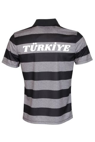Nike Polo Yaka Milli Takım Gri Tişört 816338-021
