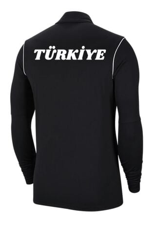 Nike Park20 Milli Takım Baskılı Eşofman Üst BV6885-010 Siyah
