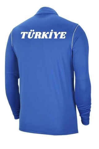 Nike Park20 Milli Takım Baskılı Eşofman Üst BV6885-463 Mavi