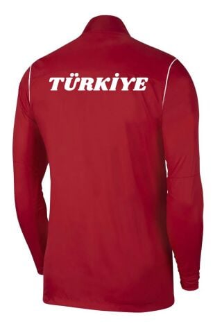 Nike RPL Park20 Milli Takım Baskılı Yağmurluk BV6881 Kırmızı