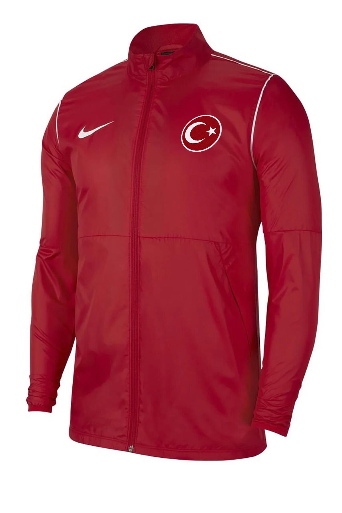 Nike RPL Park20 Milli Takım Baskılı Yağmurluk BV6881 Kırmızı