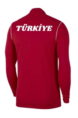 Nike Park20 Milli Takım Baskılı Eşofman Üst BV6885-657 Kırmızı