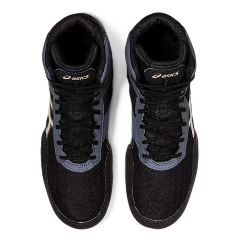 Asics Matflex 6 1081A021 Güreş Ayakkabısı Siyah Şampanya
