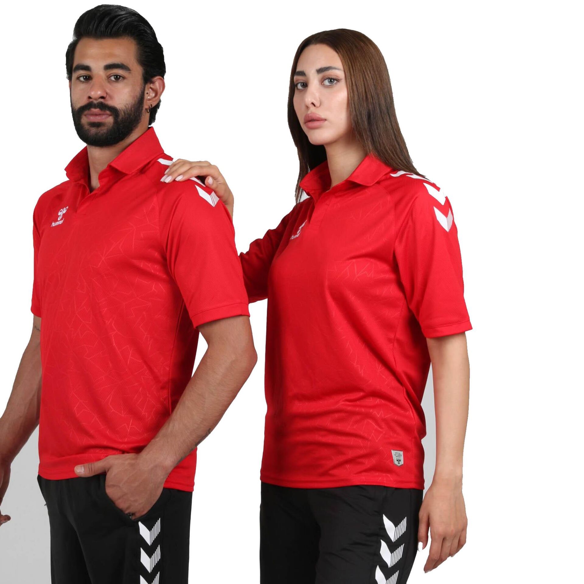 Hummel Dream Functional Kamp Polo Tişört 922223 Kırmızı