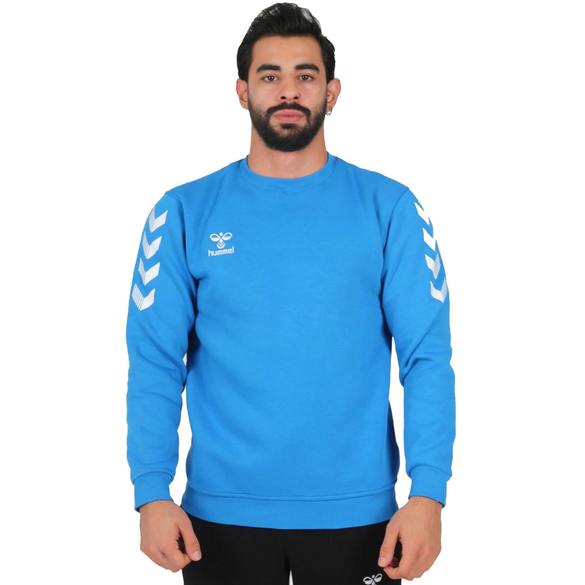 Hummel Armin Pamuklu Sweat 1010350 Mavi