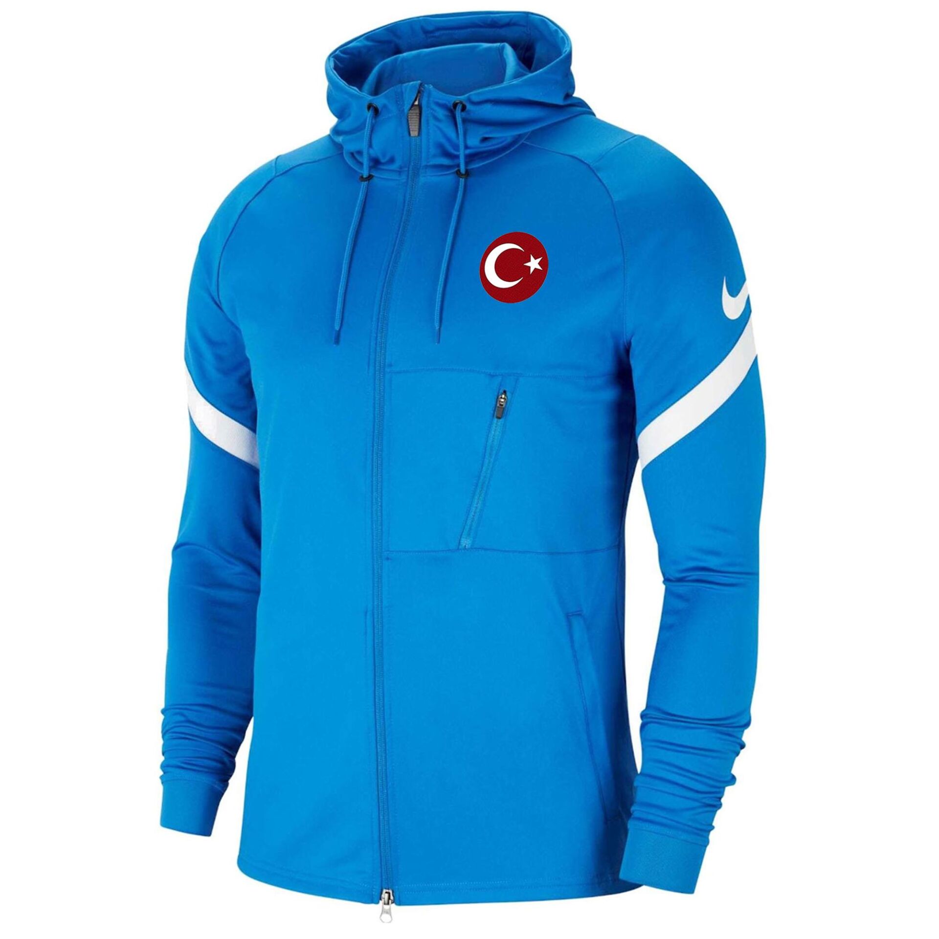 Nike Df Strke21 FZ Hd Jkt Erkek Sweatshirt CW5865-463