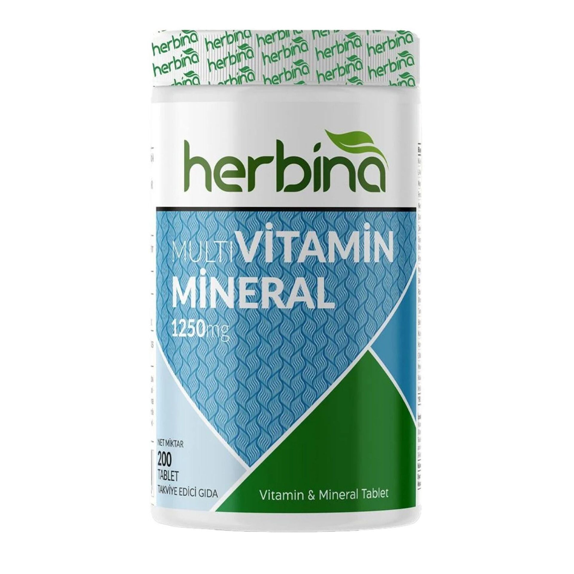 Herbina Multivitamin Mineral Tablet 200 Tablet