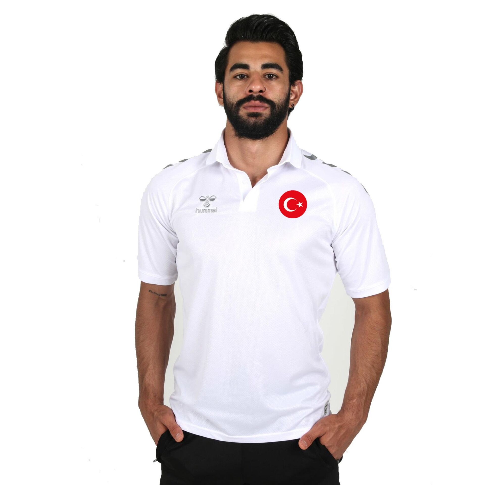 Hummel Dream Functional Kamp Polo Tişört 922223 Beyaz